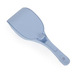 BAOFUYA Cat Litter Scoop, Lightweight Design Cat Litter Scoop with Lid Fine Mesh Multipurpose Pet Cleaning Tool with Ergonomic Handle Pet Kitty Scooper (Blue)