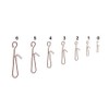 Z&S - 100 clips giratorios de acero inoxidable para colgar
