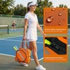 Pickleball Tote Bag Organizer with Adjustable Crossbody Strap, Paddle Cover