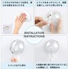 DOIOWN Suction Cup Hook, Strong Transparent Vacuum Hook, Strong Suction