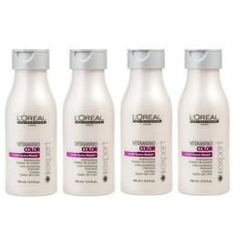 L'Orea Vitamino  Color Incell Hydro-Resist Shampoo 3.4 oz Travel 4Pack