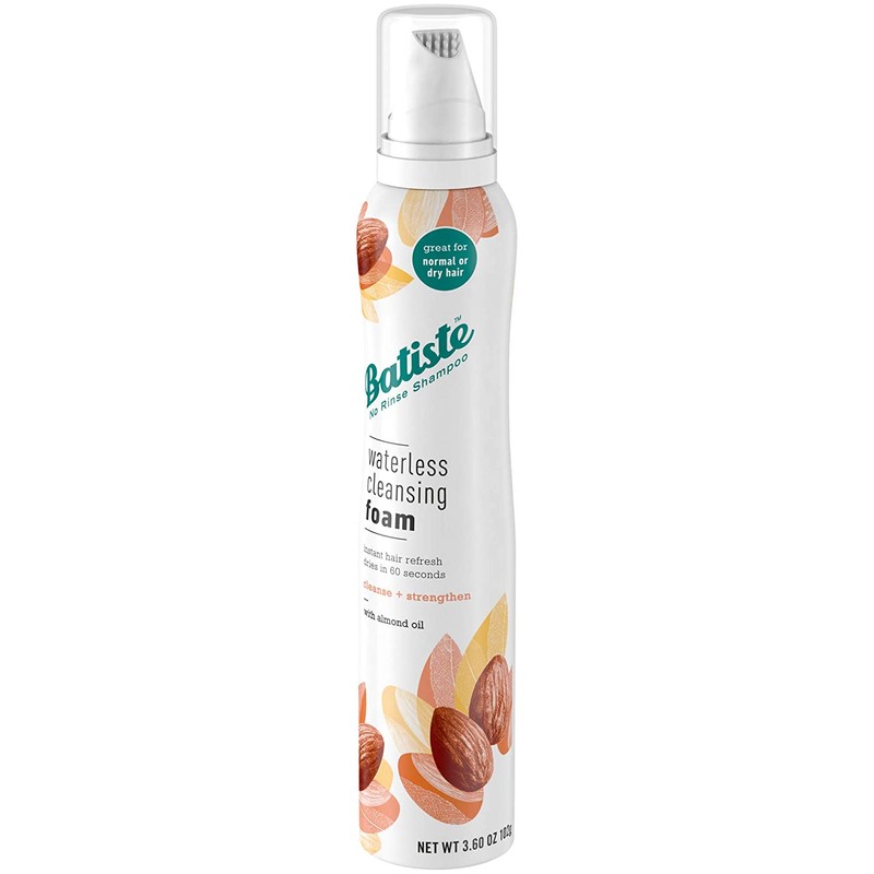 Batiste Waterless Cleansing Foam Cleanse and Strengthen with Almond Oil,