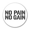 Huuraa Sticker No Pain No Gain Dumbbell Gift Sticker 10