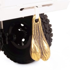 RXZIXYL Hanging Truck Ball Nut 1/10 Scale RC Accessories Metal Truck Balls Nuts for 1/10 RC Crawler TRX4 TRX6 SCX10 Wraith Capra Redcat MST CC01 (Truck Nuts)