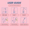 2PCS-Pack 2-in-1 Portable Bidet Vaginal Douche,450ml Travel Bidet Bottle Perineal