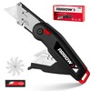 ARROW Utility Knife with Blade Storage Design, Quick Change Box