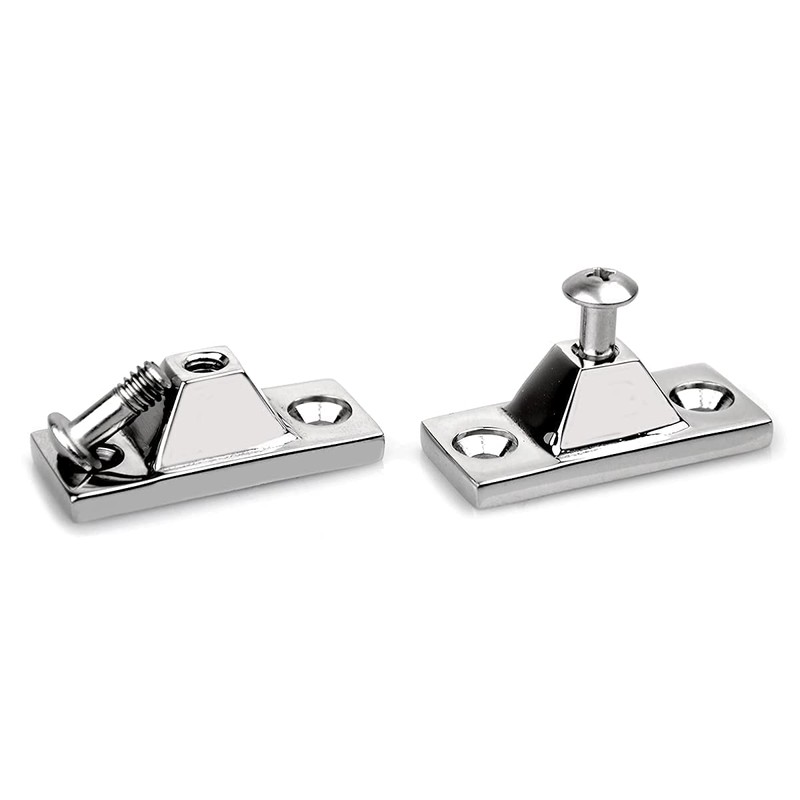 Marine Deck Hinge,Side Mount,316 Stainless Steel Boat Bimini Top Fitting