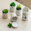 Set of 6 4.25inch Small Ceramic Animal Succulent Planter Porcelain