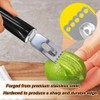 Channel Knife, 2 in 1 Lemon Peeler Zester Cocktail Garnish