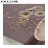 ROSELINNE 14k Thread Ring 1ea, Color#$%Size:Gold-1