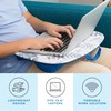 LAPGEAR MyStyle Portable Lap Desk with Cushion - Blue Garden