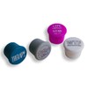 CapaBunga Silicone Wine Stoppers for Wine Bottles - 4 Pack