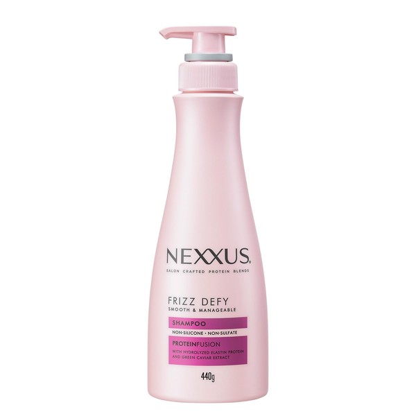 NEXXUS Smooth and Manageable Shampoo Pump, 15.5 oz (440 g), Made in Japan