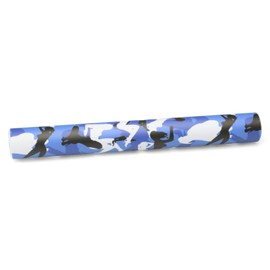 4"x8" (10cmx20cm) Sample Camouflage Morning Wood Blue Viny Wrap Sticker DIY Decal Sheet Film Car Auto Vehicle Motorcycle Air Release Bubble Free Self Adhesive Peel and Stick