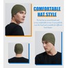 Hovyjumz 3 Pieces Cotton Skull Caps for Men Women Beanie
