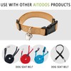 AiTodos® Dog Collar - Brown Nylon Adjustable Breathable Anti Bite