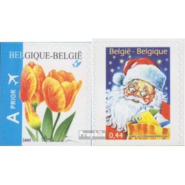 Belgium 3454Du,3515Du (complete.issue.) fine used/cancelled 2005 Flowers, christmas (Stamps for collectors) plants/mushrooms