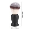 Brocha de Afeitar para Hombres Barba Bigote Cepillo Cepillo Nylon