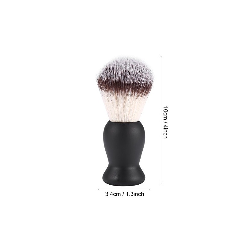 Brocha de Afeitar para Hombres Barba Bigote Cepillo Cepillo Nylon