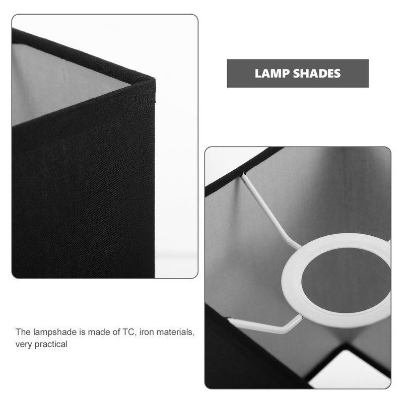 UKCOCO Lampshade Square Table Lamp Chandelier Decorative Lampshade Floor Lampshade