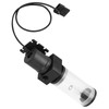 Acrylic Computer DIY Water Cooling Tank Cylinder Reservoir 19W Pump