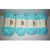 JF- Premier Chenille Soft Yarn (4) Skeins Aqua for Crafts
