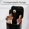 Esdallina Automatic Lifting Makeup Brush Holder with Lid Dustproof Cosmetic
