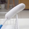 Shuiniba Body Back Bath Brush, Curve Long Handle Mesh Bag