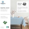 Martina Home Vichy Tablecloth Blue 140 Round
