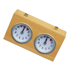 Totority 1pc Portable Mechanical Chess Clock Timer Game Timing Device for Chess Matches Compact for Convenient Use