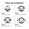 Funda Cubre Volante Para Camioneta Protector Antiderrapante