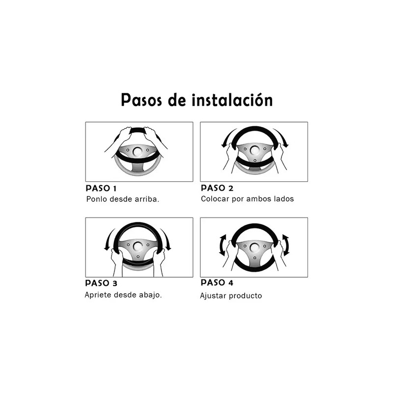 Funda Cubre Volante Para Camioneta Protector Antiderrapante