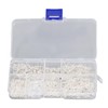 Earring Making Kit with Tweezers Ear Hooks Ear Pins Wax