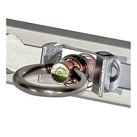 Buyers Products LR1 Load O Ring for Aluminum Super Track System, 1 Inch Inner Diameter, Truck Tie Down Ring, Tie Down for Trucks, Vans & Trailers, Easily Secure Motorycles, ATVs, & Dirt Bikes