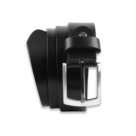 Massi Morino ® men's leather belt (3.5 cm wide) made of genuine cowhide leather, full leather belt including Gift bag. - 115