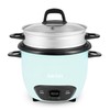 AROMA® 6-Cup (Cooked) / 1.5Qt. Rice & Grain Cooker (ARC-743-1NGBL),