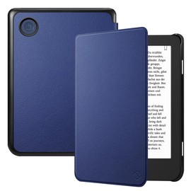 Fintie Case for Tolino Shine Color/Shine 5(2024)/Shine 4(2022) & Kobo Clara Colour/Clara BW(2024)/Clara 2E(2022) eReader - Ultra Thin Case with Auto Sleep/Wake and Magnetic Closure, Navy Blue