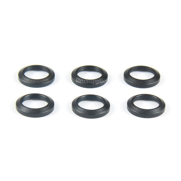 TACFUN 6 PCS Steel Crush Washers for 1/2" x28 Thread Muzzle Device Alignment Pack of 6