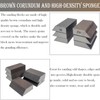 SACKORANGE 6 PCS Single Sanding Sponge Set - 80/100/120/180/220/320 Grit