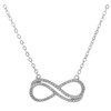Cate & Chloe Tansy Pendant Necklace, 18k White Gold Earrings