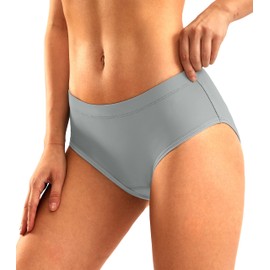 Women's 4D Padded Bike Underwear Cycling Bicycle Shorts Mountain Biking Riding Briefs Biker Cycle Spin Undershorts Padding Motorcycle Gear for Women(Light Grey,S)