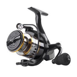 Lacusmall Spinning Fishing Reel, Saltwater Freshwater Spinning Fishing Reel, HE Series 22LBs Max Drag, 12 Ball Bearings,5.2:1,1000,3000,4000, 5000 Series（5000）