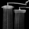 AquaSpa Razor Mega Size 9-inch Chrome Face Rainfall Shower with