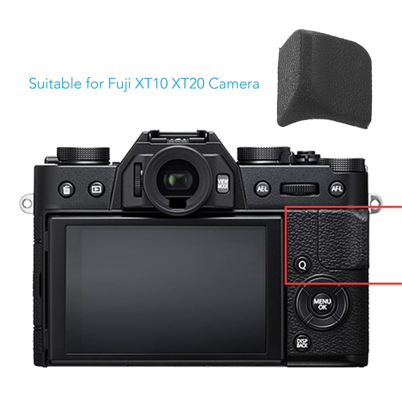 Generic Camera Thumb Rubber Pad, Rubber Black Thumb Rubber Back