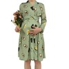SUFEINI Mom and Baby Matching Robe and Swaddle, Maternity Nursing