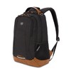 SwissGear 5505 Cecil 16” Laptop Backpack Black Canvas/Brown – Daily