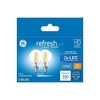 GE Refresh 40-Watt EQ Daylight Dimmable Light Bulbs (2-Pack)