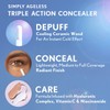 COVERGIRL Simply Ageless Triple Action Concealer, Ivory, Pack of 1