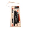 Gaming Keyboard USB 94 Keys LED Backlit Ergonomic Fodable Feet