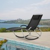 JEAREY Multifunctional Rocking & Reclining Chair Lounge Chair Outdoor Patio